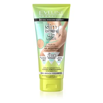 Eveline Cosmetics Slim Extreme 4D Laser tökéletesítő testszérum striák ellen 150 ml