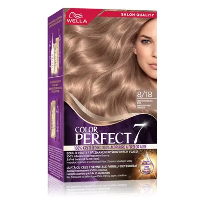 Wella Color Perfect hajfesték árnyalat 8/18 Glow Light Pearl Blond 1 db