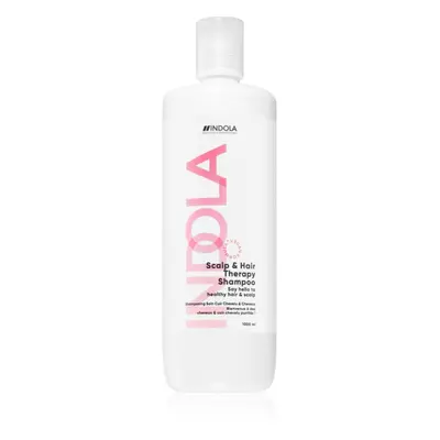 Indola Scalp & Hair Therapy Shampoo korpásodás elleni sampon a kémiailag kezelt hajra 1000 ml