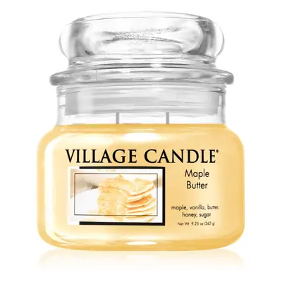 Village Candle Maple Butter illatgyertya (Glass Lid) 262 g