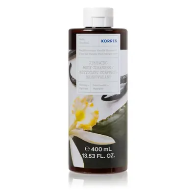 Korres Mediterranean Vanilla Blossom energizáló tusfürdő gél 400 ml