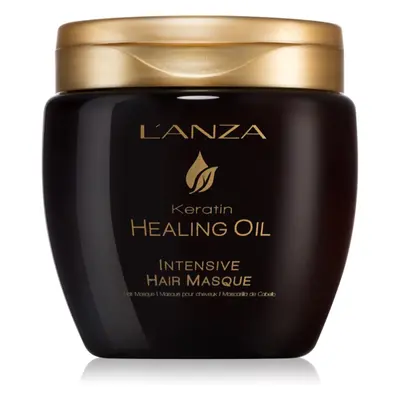 L'anza Keratin Healing Oil Intensive Hair Masque tápláló maszk a puha és fénylő hajért 210 ml