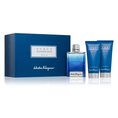 Ferragamo Acqua Essenziale Blu ajándékszett uraknak