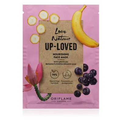 Oriflame Love Nature Up-Loved Upcycled Banana Flower & Organic Acai hidratáló és tápláló arcpako