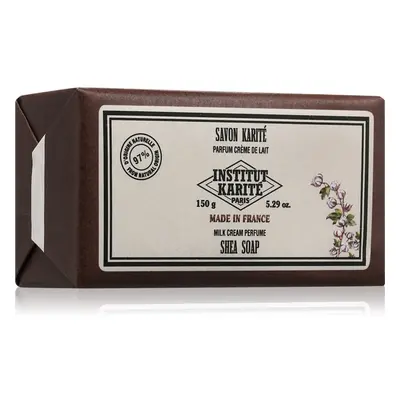 Institut Karité Paris Milk Cream Shea Soap Szilárd szappan bambuszvajjal Milk Cream 150 g