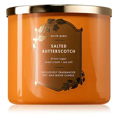 Bath & Body Works Salted Butterscotch illatgyertya 411 g