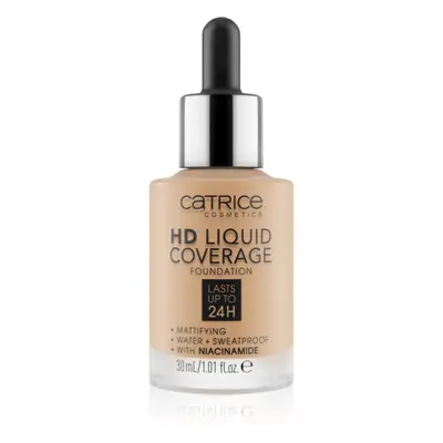 Catrice HD Liquid Coverage alapozó árnyalat 032 - Nude Beige 30 ml