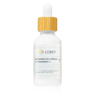 Lobey Skin Care Rozjasňující sérum s vitamínem C bőrélénkítő szérum C-vitaminnal 30 ml