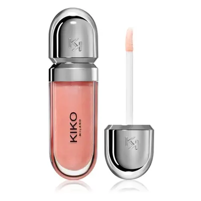 KIKO Milano 3D Hydra hidratáló ajakfény árnyalat 04 Pearly Peach Rose 6,5 ml