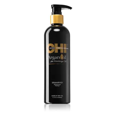 CHI Argan Oil Shampoo tápláló sampon száraz és sérült hajra 340 ml