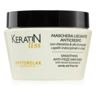 Phytorelax Laboratories Keratin Liss kisimító hajpakolás fakó, kezelhetetlen hajra 250 ml