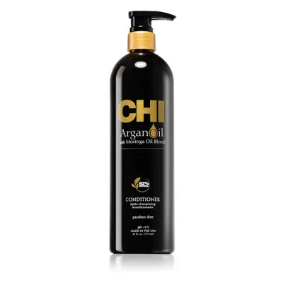 CHI Argan Oil Conditioner tápláló kondícionáló száraz és sérült hajra 739 ml