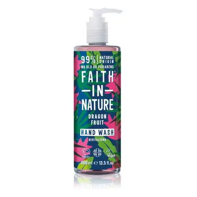 Faith In Nature Dragon Fruit természetes folyékony kézszappan revitalizáló hatású 400 ml