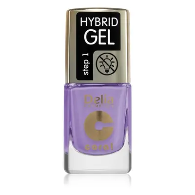 Delia Cosmetics Coral Nail Enamel Hybrid Gel géles körömlakk árnyalat 142 11 ml