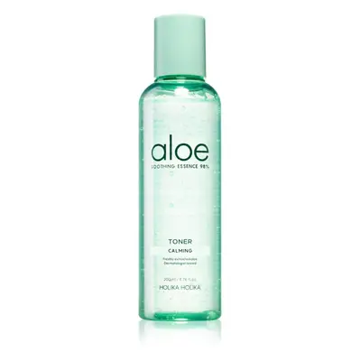 Holika Holika Aloe Soothing Essence hidratáló és tápláló tonik hűsítő hatással 200 ml