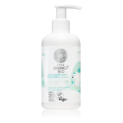 Natura Siberica Little Siberica BIO finom szappan gyermekeknek születéstől kezdődően 250 ml