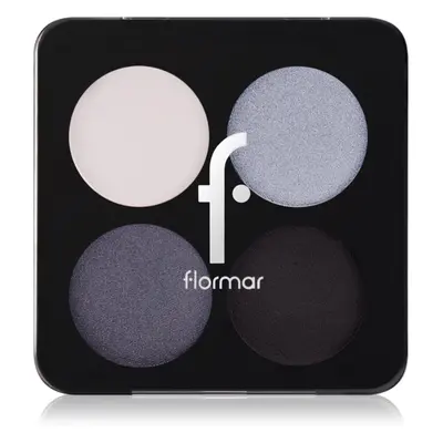 flormar Color Eyeshadow Palette szemhéjfesték paletta árnyalat 002 Black Dust 6 g