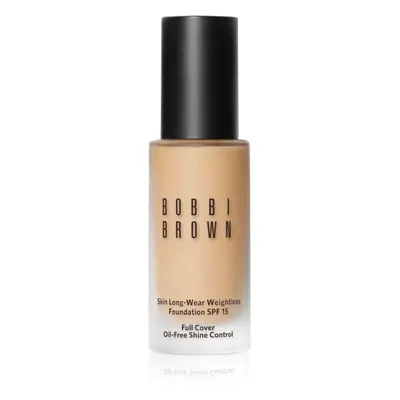 Bobbi Brown Skin Long-Wear Weightless Foundation tartós alapozó SPF 15 árnyalat Warm Ivory (W-02