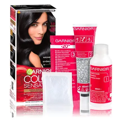 Garnier Color Sensation hajfesték árnyalat 1.0 Onyx Black 1 db