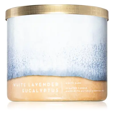 Bath & Body Works White Lavender Eucalyptus illatgyertya 411 g