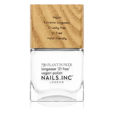 Nails Inc. Vegan Nail Polish hosszantartó körömlakk árnyalat Free time it's me time 14 ml