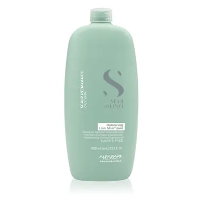 Alfaparf Milano Semi Di Lino Scalp Rebalance sampon zsíros fejbőrre 1000 ml