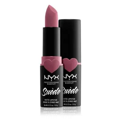 NYX Professional Makeup Suede Matte Lipstick mattító rúzs árnyalat 28 Soft Spoken 3.5 g