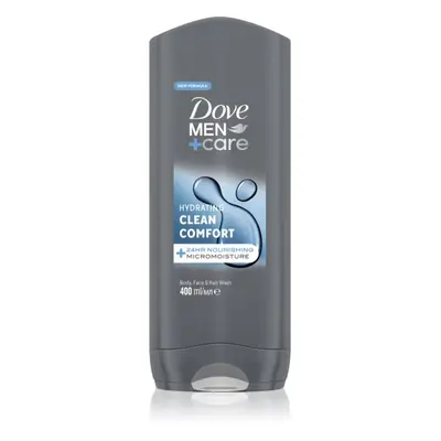 Dove Men+Care Clean Comfort fürdőgél férfiaknak 400 ml