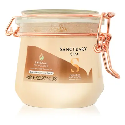 Sanctuary Spa Signature Natural Oils só peeling a táplálásért és hidratálásért 650 g