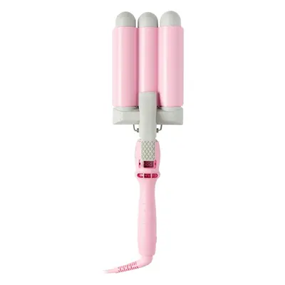 Mermade Pro Waver 32 mm tripla hajsütővas hajra Pink 1 db