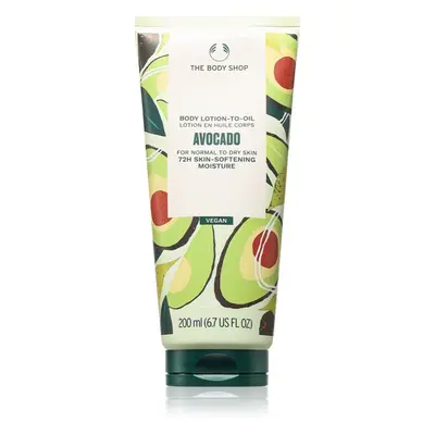 The Body Shop Avocado Body Lotion testápoló tej avokádóval 200 ml