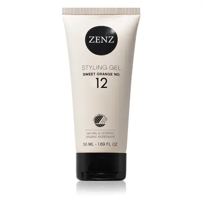 ZENZ Organic Sweet Orange No. 12 styling gél hidratáló hatással 50 ml