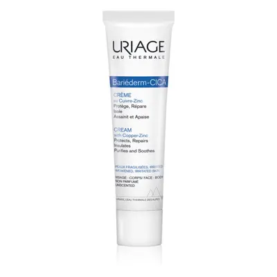 Uriage Bariéderm Cica-Cream with Copper-Zinc reparatív krém cinkkel és rézzel pantenollal 40 ml