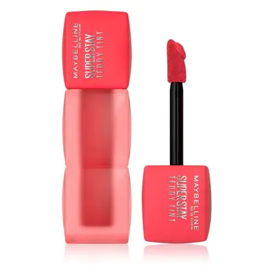 MAYBELLINE NEW YORK Teddy Tint Ultra matt hosszantrató rúzs árnyalat 35 July Forever 5 ml