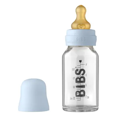 BIBS Baby Glass Bottle 110 ml cumisüveg Baby Blue 110 ml