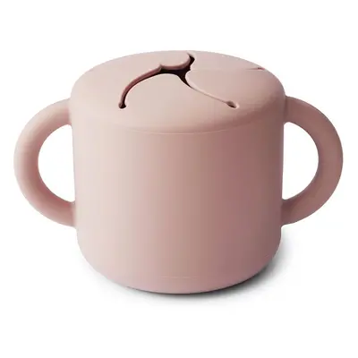 Mushie Baby Snack Cup bögre nassolnivaló Blush 1 db