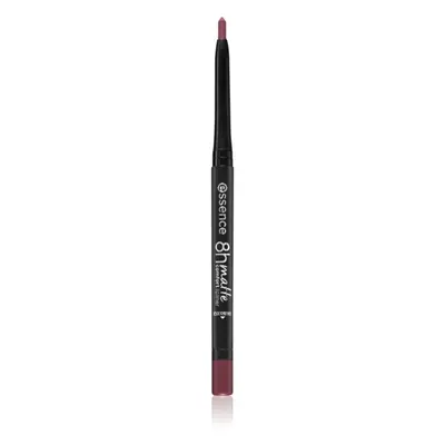 Essence 8h Matte Comfort Matt ajakceruza hegyezővel árnyalat 06 Cool Mauve 0,3 g