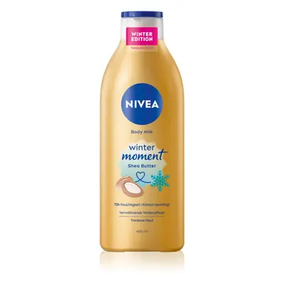 NIVEA Winter Moment tápláló testápoló tej bambuszvajjal 400 ml