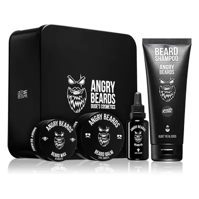 Angry Beards Saloon Set szett szakállra uraknak 1 db