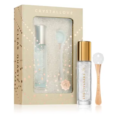 Crystallove Golden Clear Quartz 3D Eye Set szett a szem köré