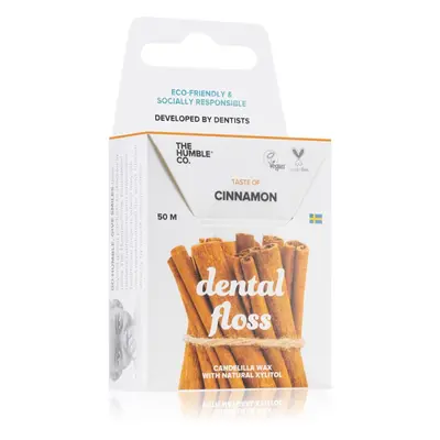 The Humble Co. Dental Floss fogselyem Cinnamon 50 m