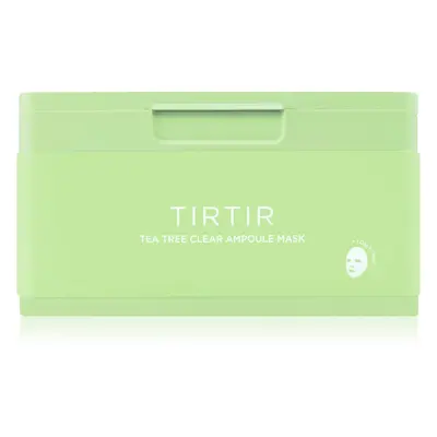 TIRTIR Ampoule Mask Tea Tree Clear nyugtató hatású gézmaszk a problémás bőrre 30 db