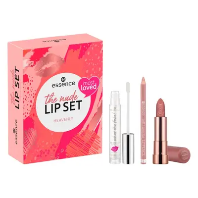 essence The Nude Lip Set ajándékszett az ajkakra Heavenly