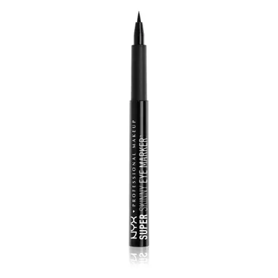 NYX Professional Makeup Super Skinny Eye Marker széles applikátorú szemhéjtus árnyalat Carbon Bl