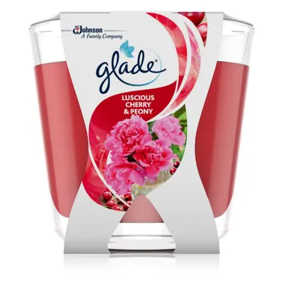 GLADE Luscious Cherry & Peony illatgyertya 70 g