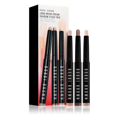 Bobbi Brown Long-Wear Cream Shadow Stick Trio ajándékszett szemre