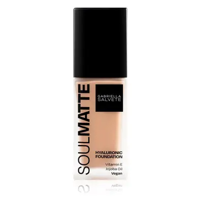 Gabriella Salvete SoulMatte tartós alapozó matt hatással árnyalat 04N Sand Neutral 30 ml