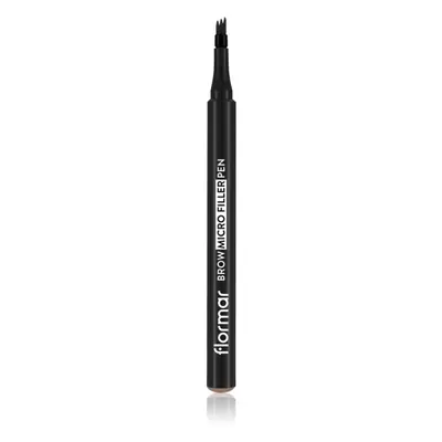 flormar Brow Micro Filler Pen szemöldök fixáló árnyalat 001 Light Brown 1.1 ml