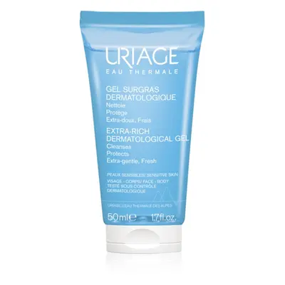 Uriage Hygiène Extra-Rich Dermatological Gel tisztító gél arcra és testre chránící před vysychán