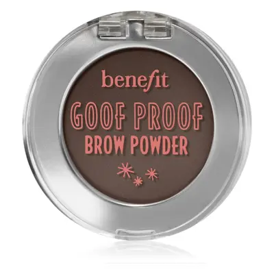 Benefit Goof Proof Brow Powder púder szemöldökre árnyalat 4 Warm Deep Brown 1,9 g